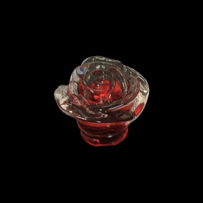 Rosa piegata con Swaroski - immagine 19